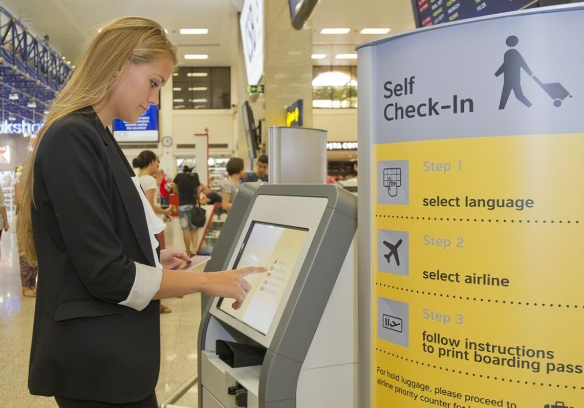 Automatic Ticket Vending Machine Kiosk